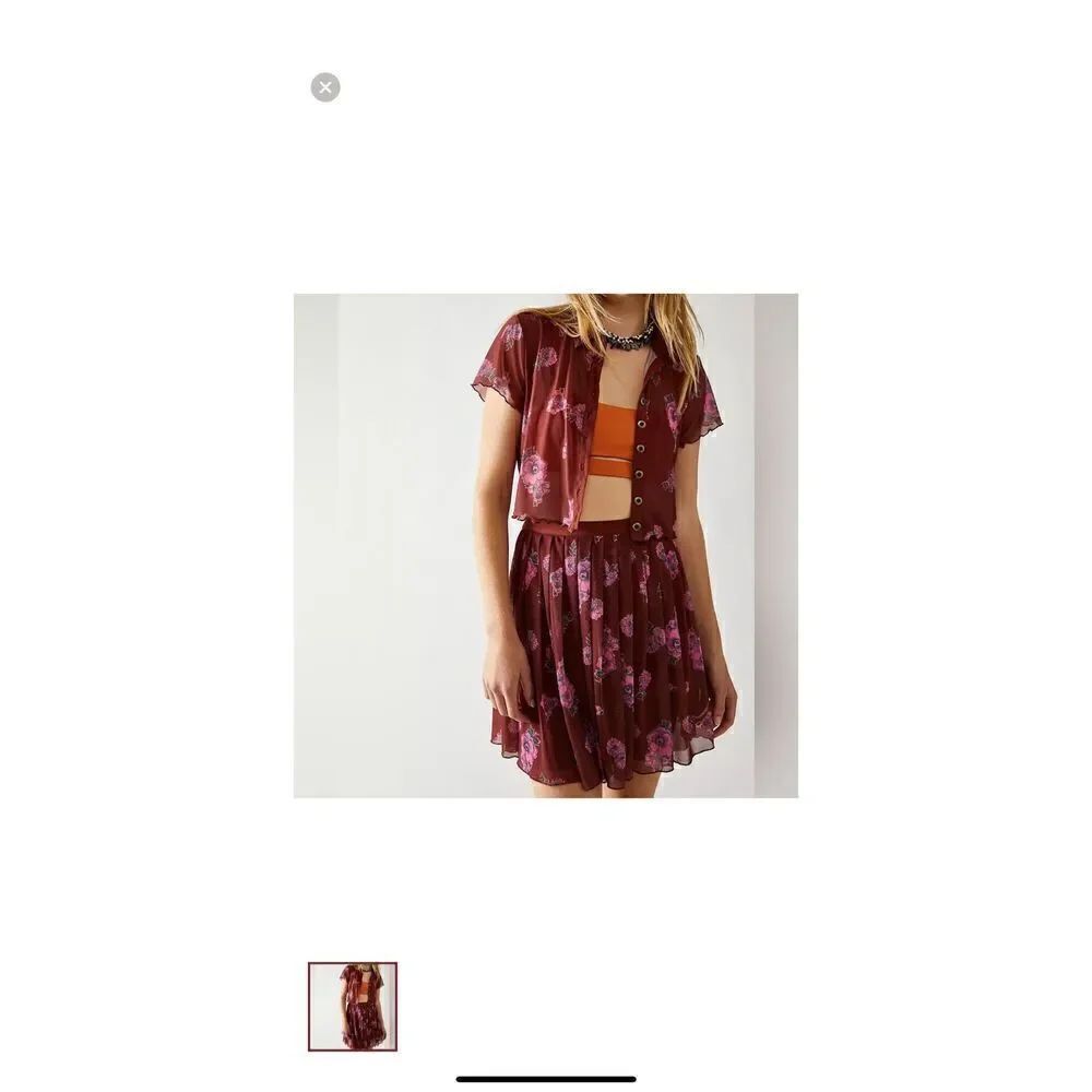 FREE PEOPLE - Florence Mesh Set size Small - Picture 2 of 10